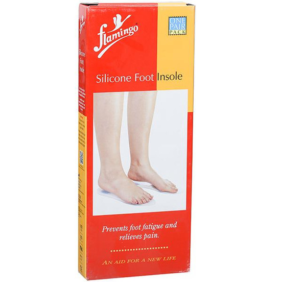 Flamingo silicone foot insole hot sale