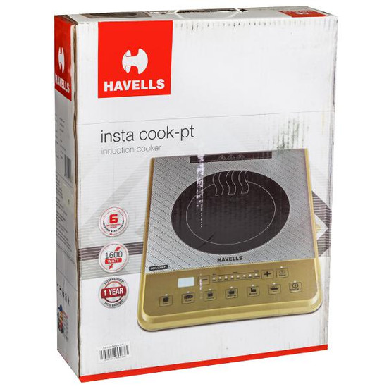 Buy Havells Insta Cook PT Induction Cooker 1600 Watts Online