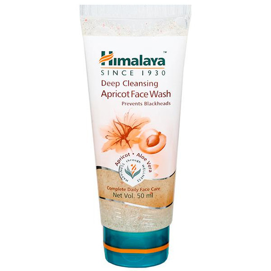 Buy Himalaya Deep Cleansing Apricot Face Wash 50 ml Online