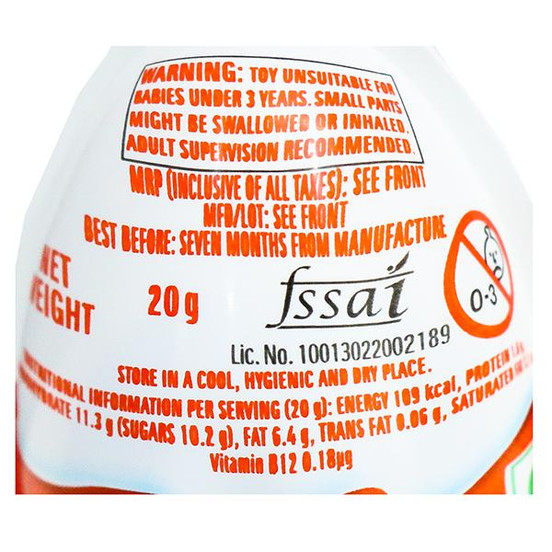 Kinder joy flipkart top