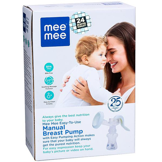 Buy Mee Mee Easy To Use Manual Breast Pump MM 80228 Online