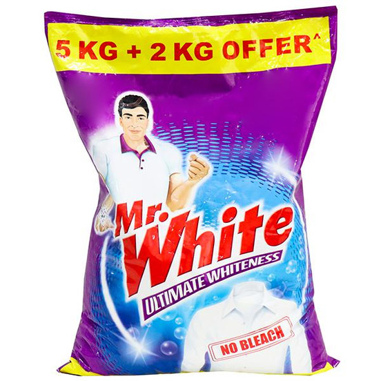 Buy Mr White Ultimate Whiteness Detergent Powder Free 2 Kg 5 kg