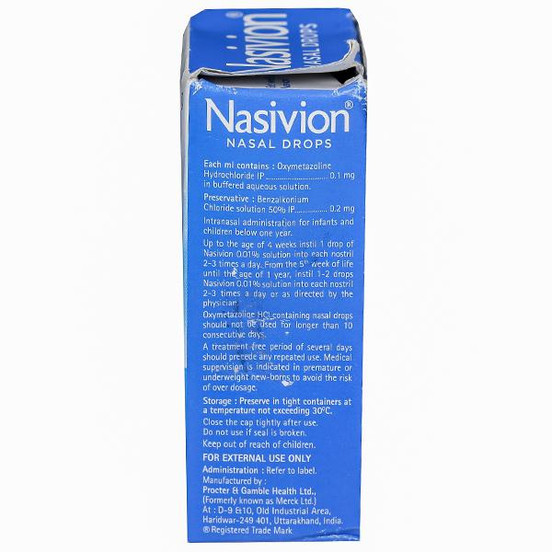 Nasivion sales baby drops