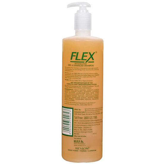 Buy Revlon Flex Body Building Dry Damage Protein Shampoo Free
