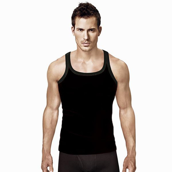 Buy Rupa Frontline Hunk 1051 Gym Vest Black S 80 cm Online