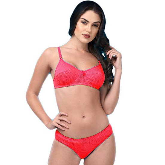 Buy Rupa Softline Butterfly 1030 Printed Bra Panty Set Red 36B