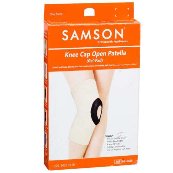Buy Samson Knee Cap Open Patella Gel Pad L Online