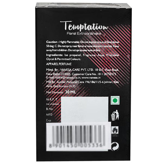Vanesa temptation perfume store