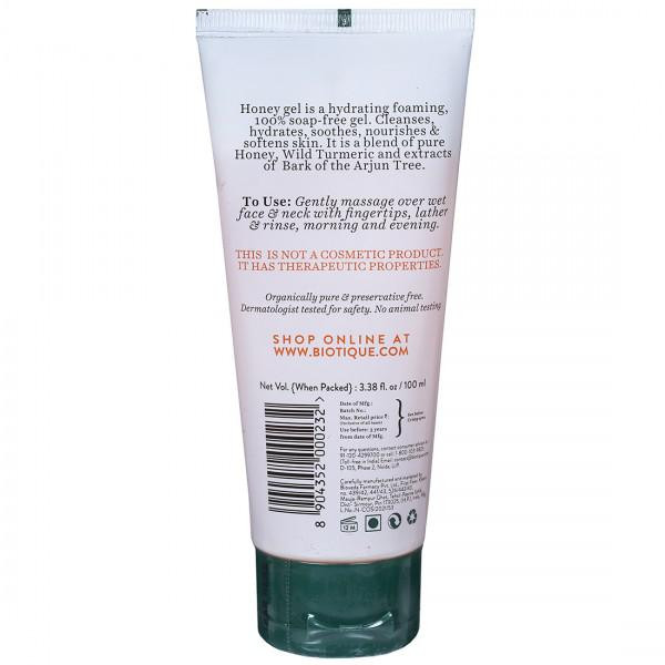 Buy Biotique Honey Gel Soothe Nourish Foaming Face Wash 100 ml Online Flipkart Health