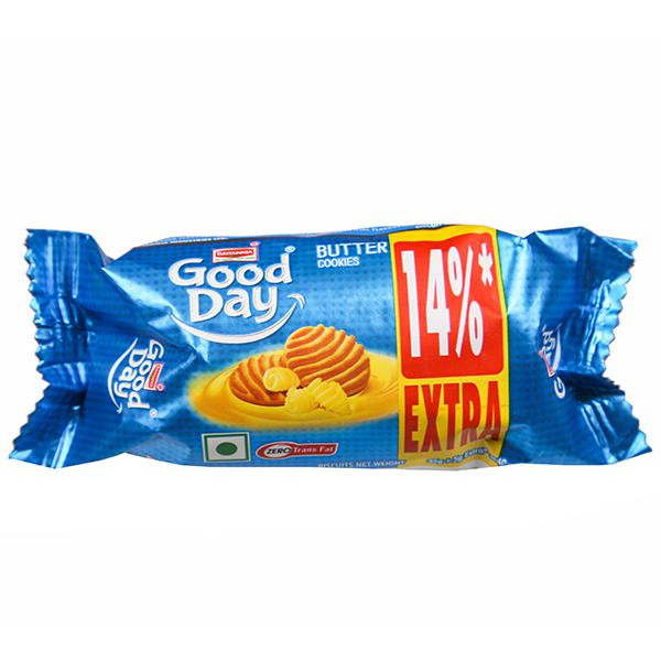 Buy Britannia Good Day Butter Cookies Biscuits Free 14 Extra 35 g Online Flipkart Health