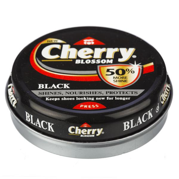 Shoe polish black cherry top
