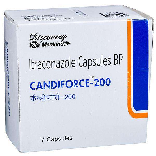 Buy Candiforce 200 mg Capsule (7 Cap) Online | Flipkart Health+