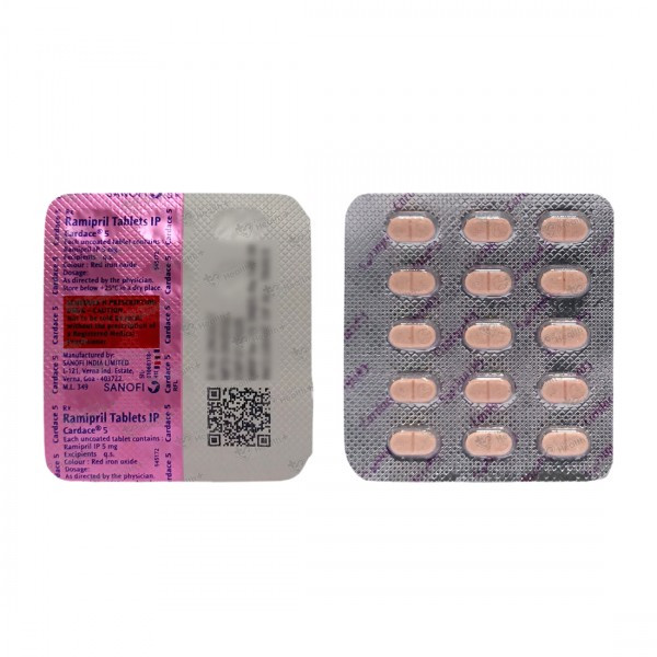 Buy Cardace 5 mg Tablet 15 Tab Online Flipkart Health