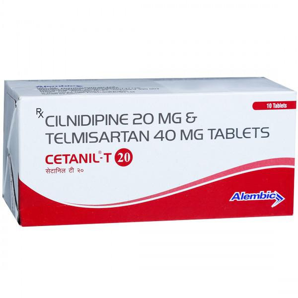 Buy Cetanil T 20 mg Tablet 10 Tab Online Flipkart Health
