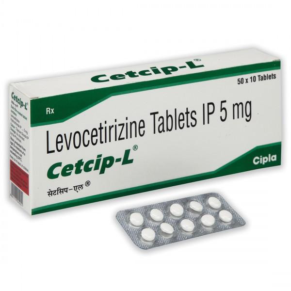 Buy Cetcip L 5 mg Tablet 10 Tab Online Flipkart Health