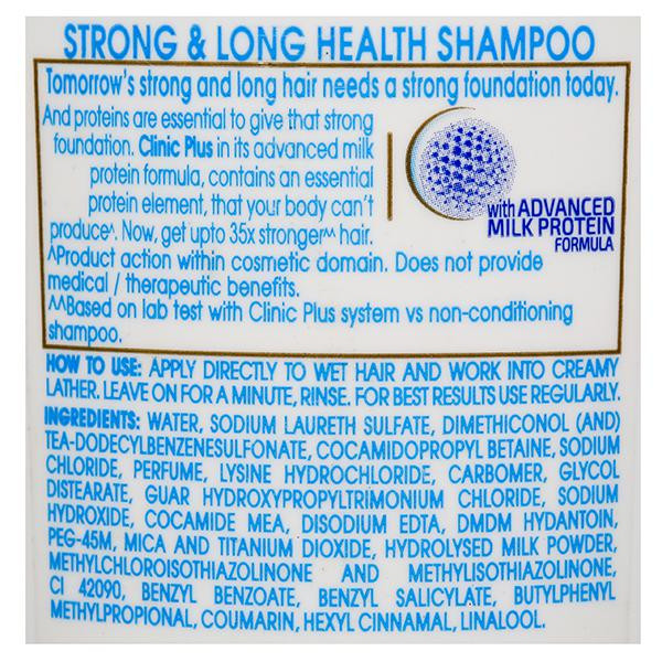 Clinic plus shampoo shop ingredients