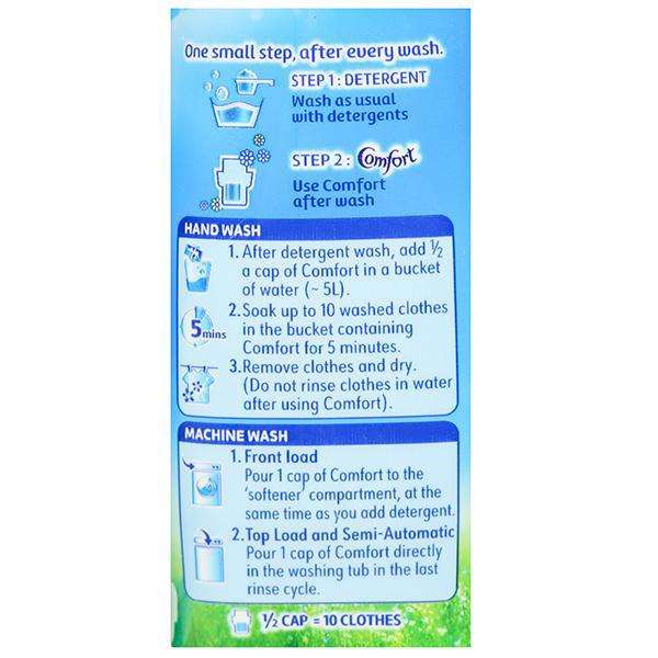 Buy Comfort After Wash Morning Fresh Fabric Conditioner 20 ml