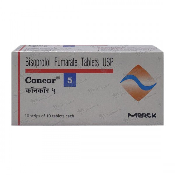 Buy Concor 5 mg Tablet 10 Tab Online Flipkart Health