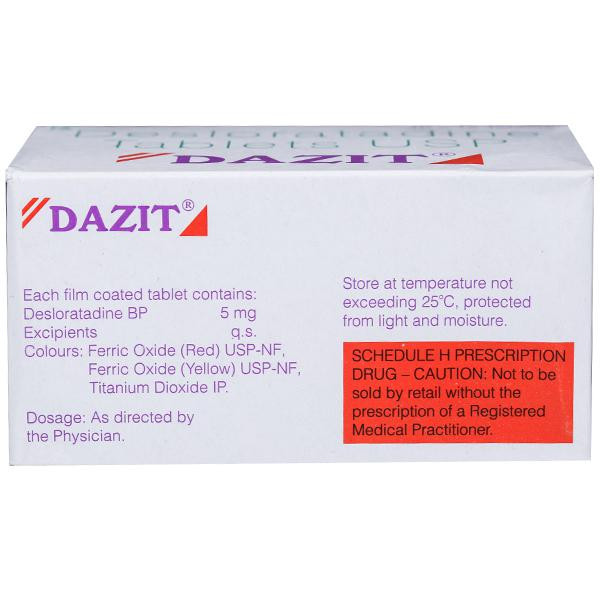 Tab dazit 5mg deals