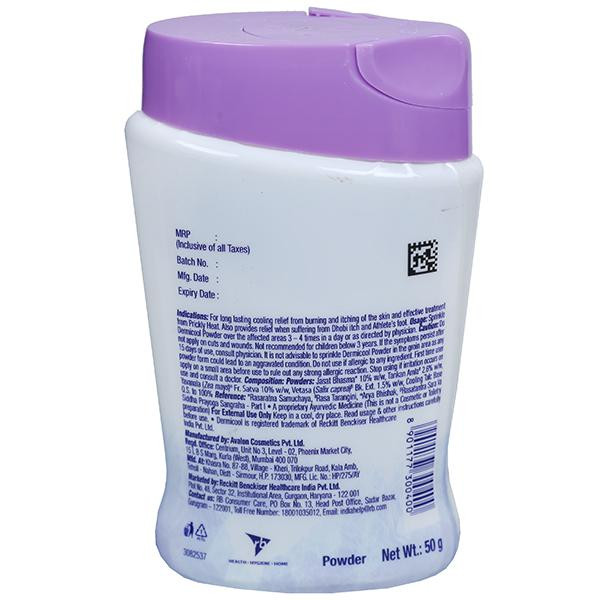 Baby dermi cool hot sale powder