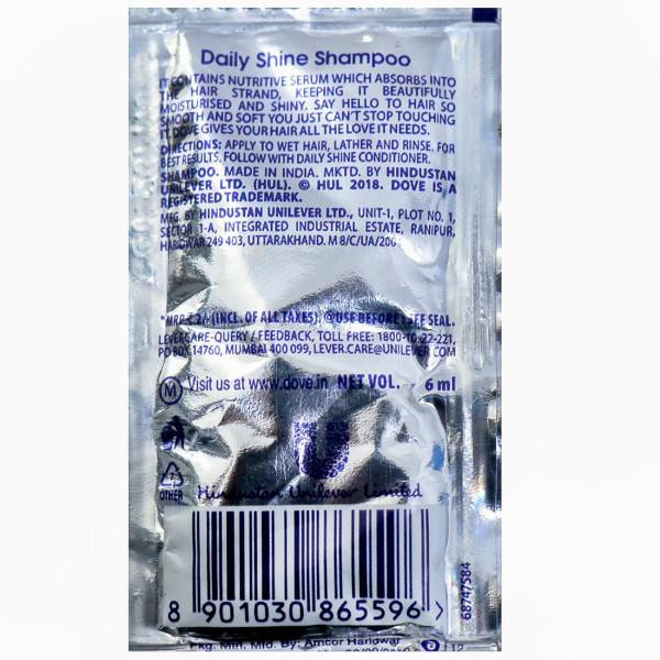Buy Dove Daily Shine Shampoo 6 ml Online Flipkart Health