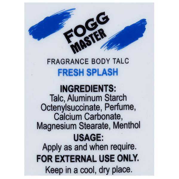 Fogg master talcum powder top