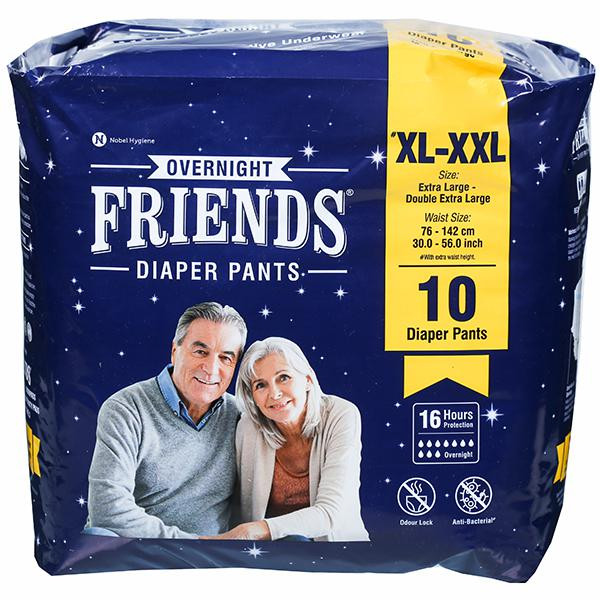 Buy Friends Overnight Adult Diaper Pants XL XXL Pack Of 10