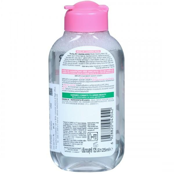 Garnier micellar cleansing deals water ingredients