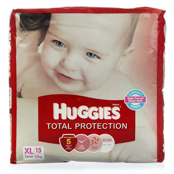 Huggies total protection hotsell