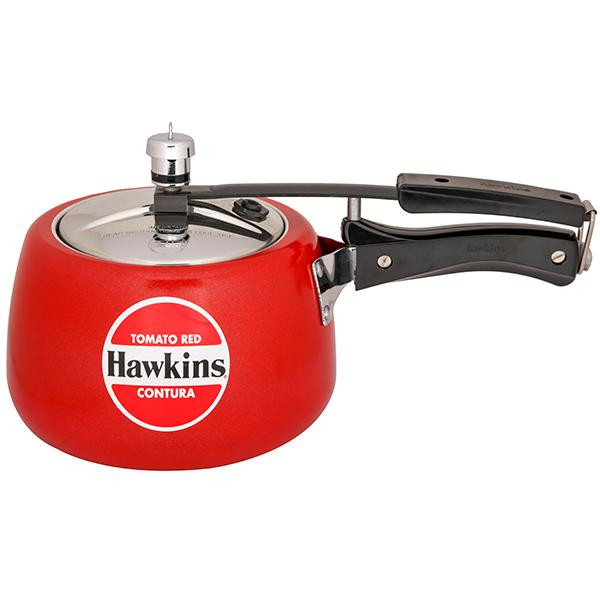 Hawkins pressure cooker red colour clearance