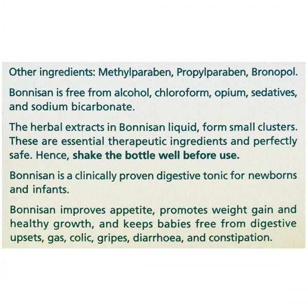 Bonnisan gripe discount water ingredients