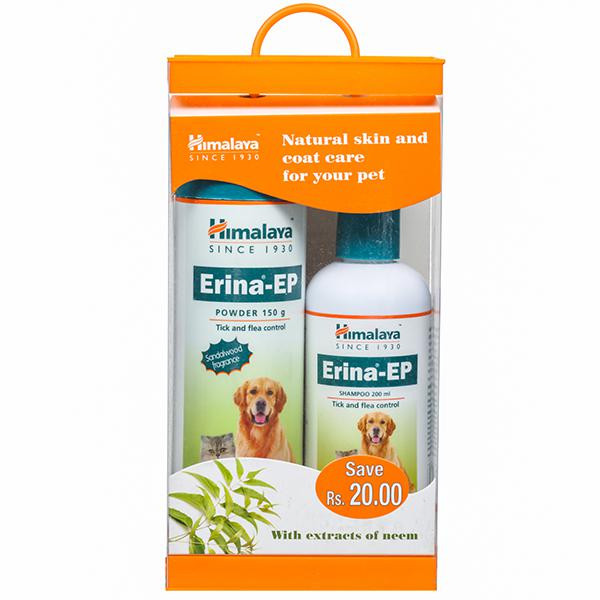 Buy Himalaya Erina Ep Powder 150 g Shampoo 200 ml Combi Pack
