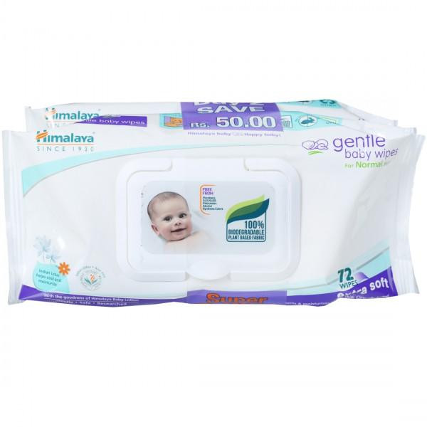 Buy Himalaya Gentle Baby Wipes Extra Soft For Normal Skin 15 cm x