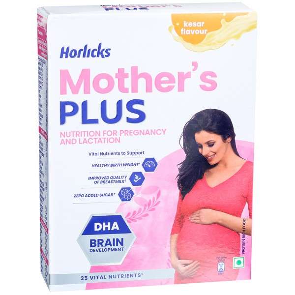 Buy Horlicks Mothers Plus Kesar Powder Refill 400 g Online