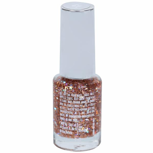 Purple Lakme Glitter Nail Color, Box, Packaging Size: 3.6 Gm at Rs  399/piece in Greater Noida