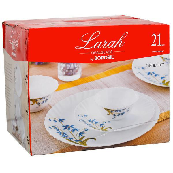 Larah opal glass by borosil clearance
