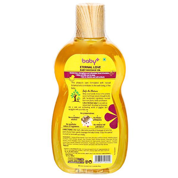 Lotus baby top massage oil