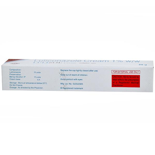 Buy Lulizol Cream 20 gm Online Flipkart Health