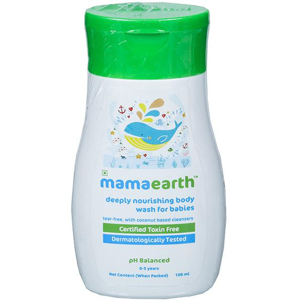 Mamaearth body wash 100ml clearance