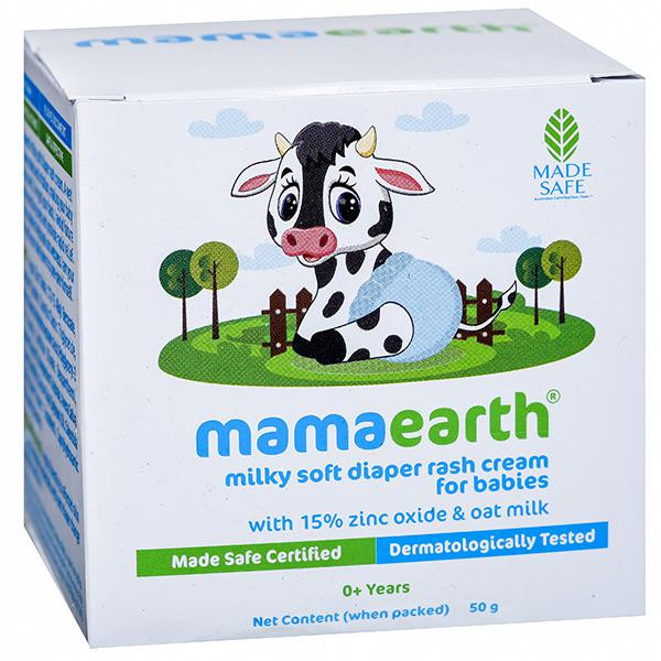 Buy Mamaearth Milky Soft Diaper Rash Cream for Babies with 15