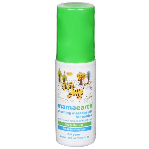Buy Mamaearth Soothing Massage Oil for Babies 0 5 Years 100 ml