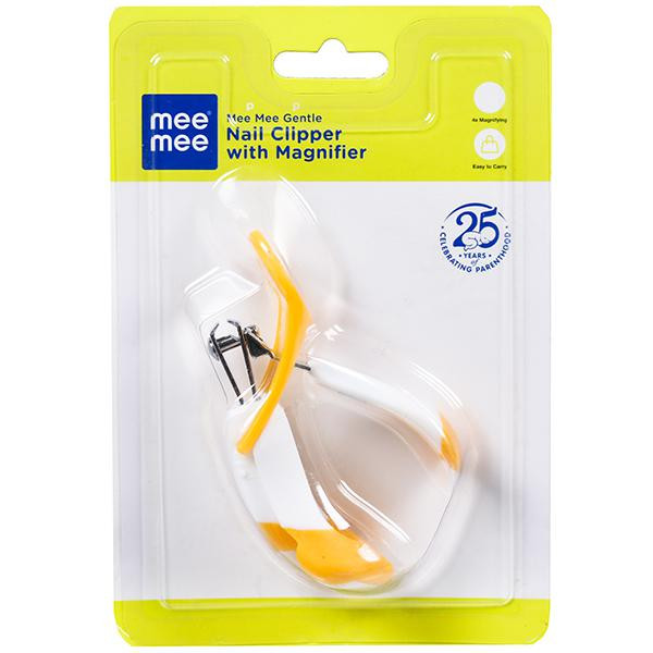 Nail clipper with magnifier deals
