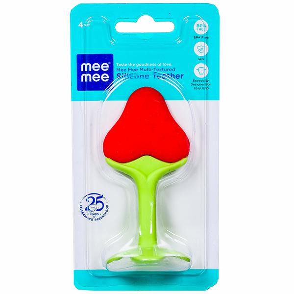 Buy Mee Mee Multi Textured Silicone Teether 4m MM 1470 7 Online