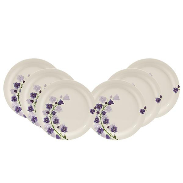 Buy Milton Melamine Lissome Dinner Plate Set Fiona Pack Of 6 Online Flipkart Health
