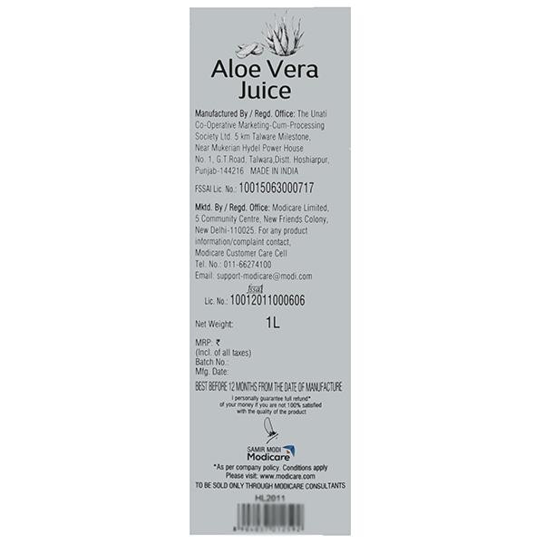 Buy Modicare Well Aloe Vera Juice 1 L Online Flipkart Health