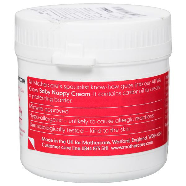 Mothercare baby nappy cream hotsell