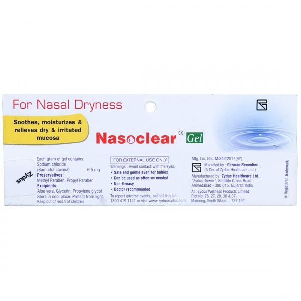 Buy Nasoclear Gel 15 g Online Flipkart Health