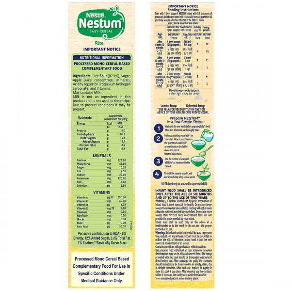 Nestum rice cereal ingredients hot sale