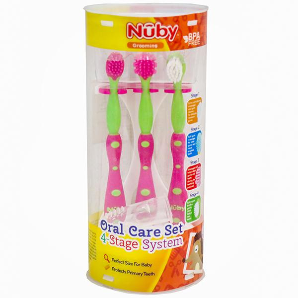 Nuby oral sale care set