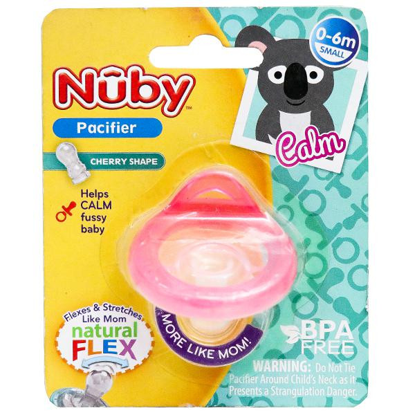 Nuby cherry sale pacifier